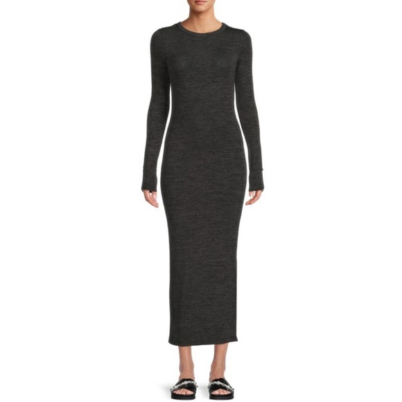 French Connection Dresses & Skirts - French Connection Charcoal Long Sleeve Dress